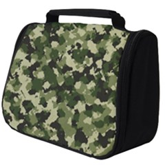 Dark Green Camouflage Army Full Print Travel Pouch (big) by McCallaCoultureArmyShop