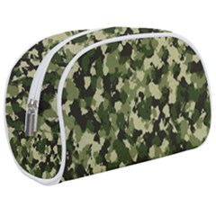 Dark Green Camouflage Army Makeup Case (medium)