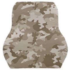 Tan Army Camouflage Car Seat Back Cushion  by mccallacoulture