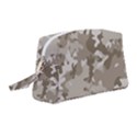 Tan Army Camouflage Wristlet Pouch Bag (Medium) View1