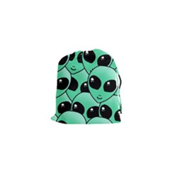 Alien Drawstring Pouch (xs) by Sapixe