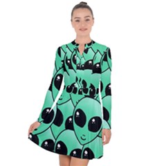 Alien Long Sleeve Panel Dress by Sapixe