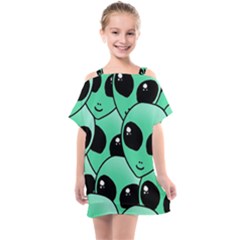 Alien Kids  One Piece Chiffon Dress by Sapixe