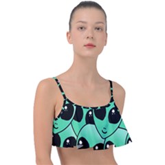 Alien Frill Bikini Top