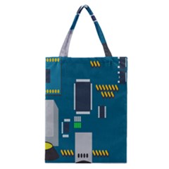 Amphisbaena Two Platform Dtn Node Vector File Classic Tote Bag by Sapixe