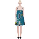 Amphisbaena Two Platform Dtn Node Vector File Spaghetti Strap Velvet Dress View2