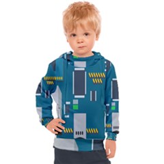 Amphisbaena Two Platform Dtn Node Vector File Kids  Hooded Pullover