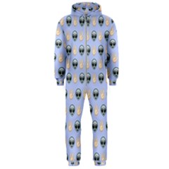 Alien Pattern Hooded Jumpsuit (men)  by Sapixe