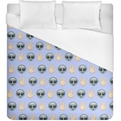 Alien Pattern Duvet Cover (king Size) by Sapixe