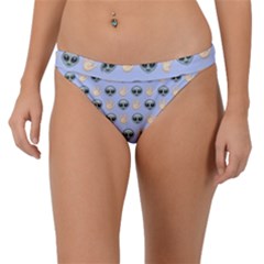 Alien Pattern Band Bikini Bottom by Sapixe