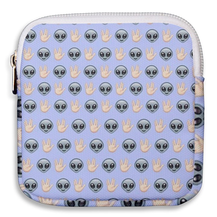 Alien Pattern Mini Square Pouch