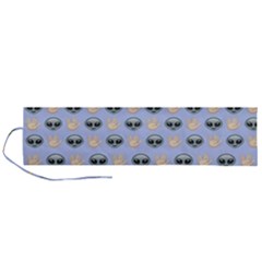 Alien Pattern Roll Up Canvas Pencil Holder (l)