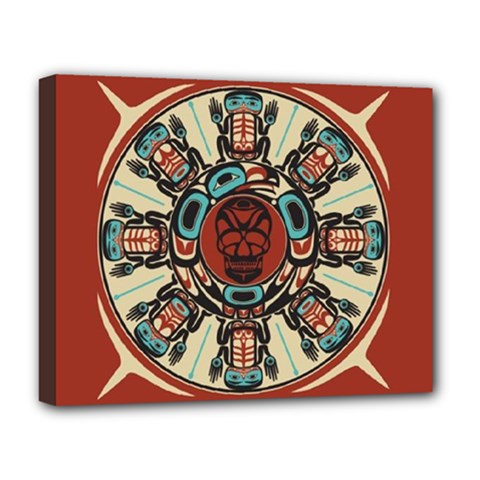 Grateful Dead Pacific Northwest Cover Deluxe Canvas 20  X 16  (stretched) by Sapixe