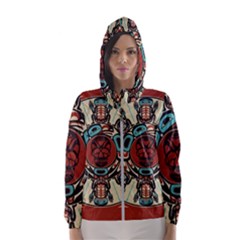 Grateful Dead Pacific Northwest Cover Women s Hooded Windbreaker by Sapixe