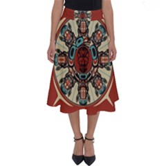 Grateful Dead Pacific Northwest Cover Perfect Length Midi Skirt by Sapixe