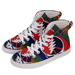 Grateful Dead Men s Hi-top Skate Sneakers by Sapixe