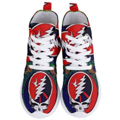 Grateful Dead Women s Lightweight High Top Sneakers by Sapixe