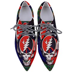 Grateful Dead Women s Pointed Oxford Shoes by Sapixe