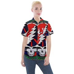 Grateful Dead Women s Short Sleeve Pocket Shirt