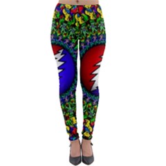 Grateful Dead Lightweight Velour Leggings by Sapixe