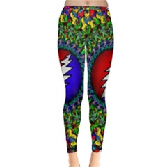 Grateful Dead Inside Out Leggings by Sapixe