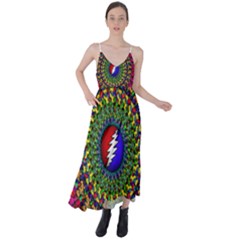 Grateful Dead Tie Back Maxi Dress