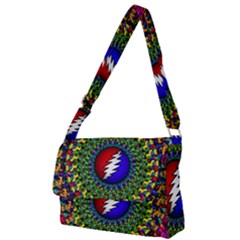 Grateful Dead Full Print Messenger Bag (l) by Sapixe