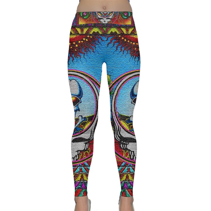 Grateful Dead Wallpapers Classic Yoga Leggings