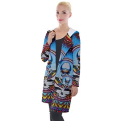 Grateful Dead Wallpapers Hooded Pocket Cardigan by Sapixe