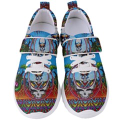 Grateful Dead Wallpapers Women s Velcro Strap Shoes by Sapixe