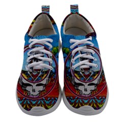 Grateful Dead Wallpapers Women Athletic Shoes by Sapixe