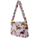 Corgis Corgi Pattern Full Print Messenger Bag (S) View2