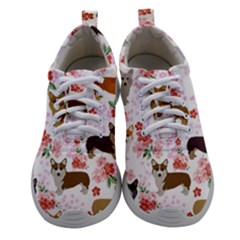 Corgis Corgi Pattern Women Athletic Shoes by Sapixe