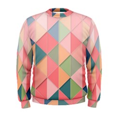 Background Geometric Triangle Men s Sweatshirt by Sapixe