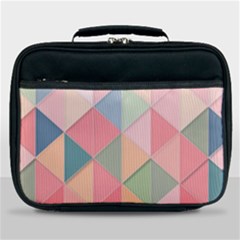 Background Geometric Triangle Lunch Bag by Sapixe