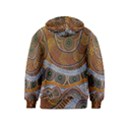 Aboriginal Traditional Pattern Kids  Zipper Hoodie View2