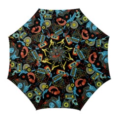 Music Pattern Golf Umbrellas by Sapixe