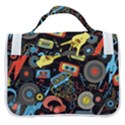 Music Pattern Satchel Handbag View3