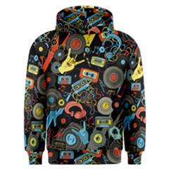 Music Pattern Men s Overhead Hoodie by Sapixe