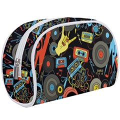 Music Pattern Makeup Case (large)