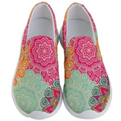 Art Abstract Pattern Men s Lightweight Slip Ons by Sapixe