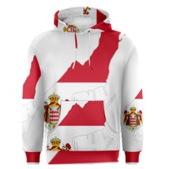 Monaco Country Europe Flag Borders Men s Pullover Hoodie