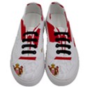 Monaco Country Europe Flag Borders Men s Classic Low Top Sneakers View1