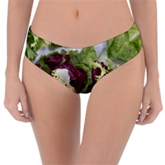 Salad Lettuce Vegetable Reversible Classic Bikini Bottoms by Sapixe