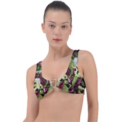 Salad Lettuce Vegetable Ring Detail Bikini Top by Sapixe