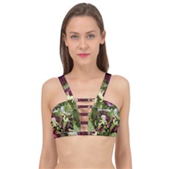 Salad Lettuce Vegetable Cage Up Bikini Top