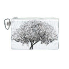 Nature Tree Blossom Bloom Cherry Canvas Cosmetic Bag (medium) by Sapixe