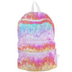 Rainbow Pontilism Background Foldable Lightweight Backpack by Sapixe