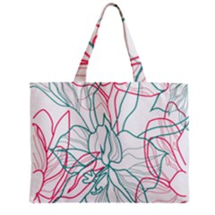 Flowers Zipper Mini Tote Bag by EvgeniaEsenina