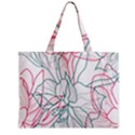 Flowers Zipper Mini Tote Bag View1